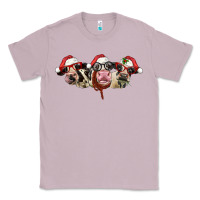 Lilac christmas holstein cows Classic Tee - LillyAllenDesigns