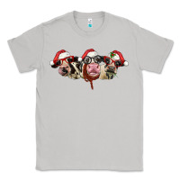 Moon Dust christmas holstein cows Classic Tee - LillyAllenDesigns