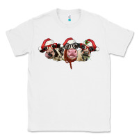White christmas holstein cows Classic Tee - LillyAllenDesigns