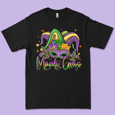 Mardi Gras Premium Tee Designed By Maliassmallbusiness