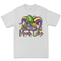 Dove Grey mardi gras Premium Tee - MaliasSmallBusiness