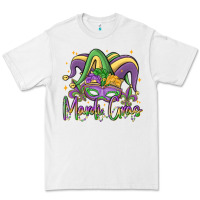 White mardi gras Premium Tee - MaliasSmallBusiness