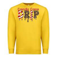 Lemon candy cane drip Premium Sweatshirt - FaDigitalArtStudio