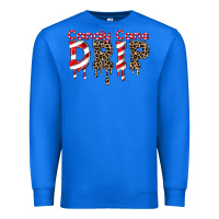 True Royal candy cane drip Premium Sweatshirt - FaDigitalArtStudio