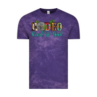 Cloud Purple rodeo kind of girl Vintage Tee - Artiststas