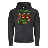Vintage Black i tackled 100 days of school Vintage Hoodie - Artiststas