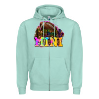 Football Mini Zipper Hoodie | Teevron