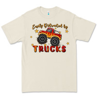 Easily Distracted By Trucks Premium Tee | Teevron