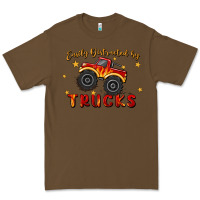 Cacao easily distracted by trucks Premium Tee - MaliasSmallBusiness