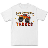 White easily distracted by trucks Premium Tee - MaliasSmallBusiness