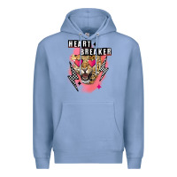 Colony Blue Heart breaker Valentine's Day Premium Hoodie - FaDigitalArtStudio