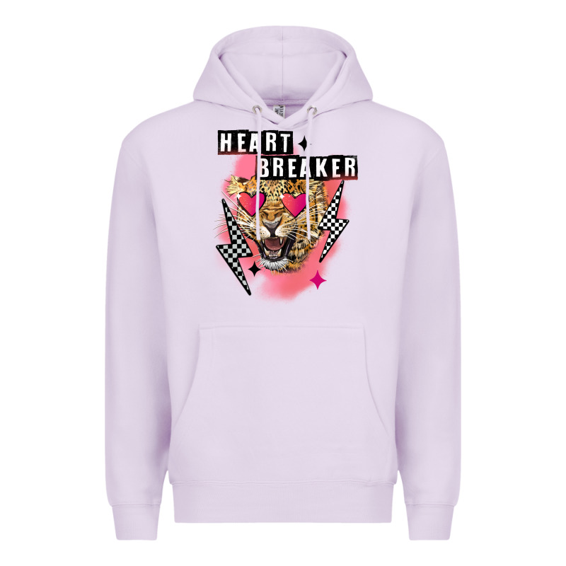 Heart Breaker Valentine's Day Premium Hoodie by FaDigitalArtStudio | Teevron