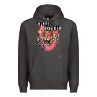 Smoke Heart breaker Valentine's Day Premium Hoodie - FaDigitalArtStudio