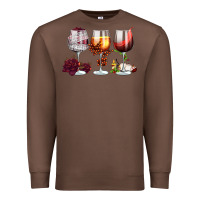 Chestnut hallothanksmas halloween thanksgiving  christmas wine Premium Sweatshirt - FaDigitalArtStudio
