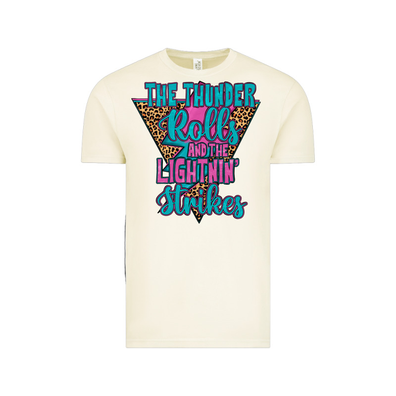 The Thunder Rolls And The Lightnin’ Strİkes Vintage Tee by JahusDesignShop | Teevron