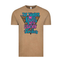 Vintage Coffee THE THUNDER ROLLS AND THE LIGHTNIN’ STRİKES Vintage Tee - JahusDesignShop