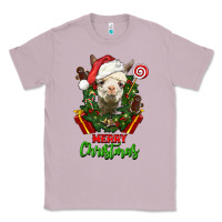 Lilac merry christmas alpaca face Classic Tee - LillyAllenDesigns