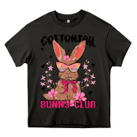 Asphalt cottontail bunny club Heavy Core Tee - MaliasSmallBusiness