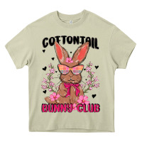Mossy cottontail bunny club Heavy Core Tee - MaliasSmallBusiness