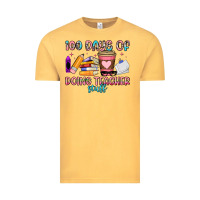 Vintage Mustard 100 days of doing teacher stuff Vintage Tee - Artiststas