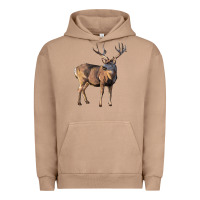 Pigment Burro Mule Buck Deer Urban Hoodie - LillyAllenDesigns