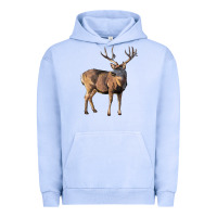 Pigment Grape Ice Mule Buck Deer Urban Hoodie - LillyAllenDesigns