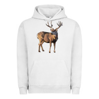 Pigment Lunar Rock Mule Buck Deer Urban Hoodie - LillyAllenDesigns