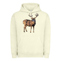 Pigment Pistachio Mule Buck Deer Urban Hoodie - LillyAllenDesigns