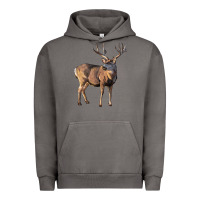 Pigment Tornado Mule Buck Deer Urban Hoodie - LillyAllenDesigns