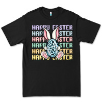 Black happy easter Premium Tee - MaliasSmallBusiness