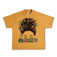 Peanut Butter mom life messy bun Urban Heavy Tee - Jasminsmagicworld