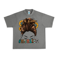 Tornado mom life messy bun Urban Heavy Tee - Jasminsmagicworld