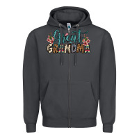Smoke great grandma Zipper Hoodie - OliviaCreatesArt