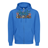 True Royal great grandma Zipper Hoodie - OliviaCreatesArt