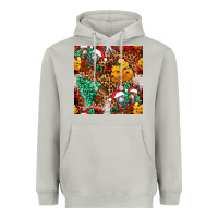 Moon Dust christmas donkeys Heavyweight Hoodie - FaDigitalArtStudio