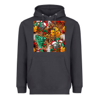 Smoke christmas donkeys Heavyweight Hoodie - FaDigitalArtStudio