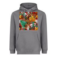 Storm christmas donkeys Heavyweight Hoodie - FaDigitalArtStudio