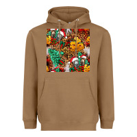 Christmas Donkeys Heavyweight Hoodie | Teevron