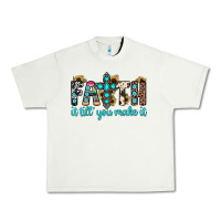 Pistachio faith it till you make it Urban Heavy Tee - JahusDesignShop