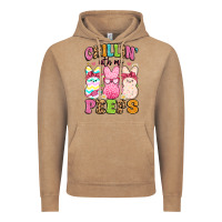 Vintage Coffee chillin' with my peeps Vintage Hoodie - Artiststas