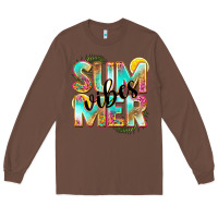 Chestnut summer vibes Long Sleeve Tee - NancyCooperArtShop