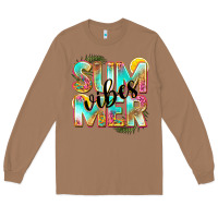 Toasted Coconut summer vibes Long Sleeve Tee - NancyCooperArtShop