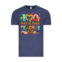 Vintage Denim 100 days of doing teacher stuff Vintage Tee - Artiststas