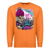 Carrot skeleton baby it's cold outside Premium Sweatshirt - FaDigitalArtStudio