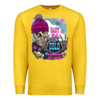 Lemon skeleton baby it's cold outside Premium Sweatshirt - FaDigitalArtStudio