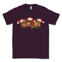 Plum christmas red angus cows Classic Tee - LillyAllenDesigns