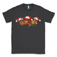 Smoke christmas red angus cows Classic Tee - LillyAllenDesigns