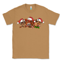Toasted Coconut christmas red angus cows Classic Tee - LillyAllenDesigns