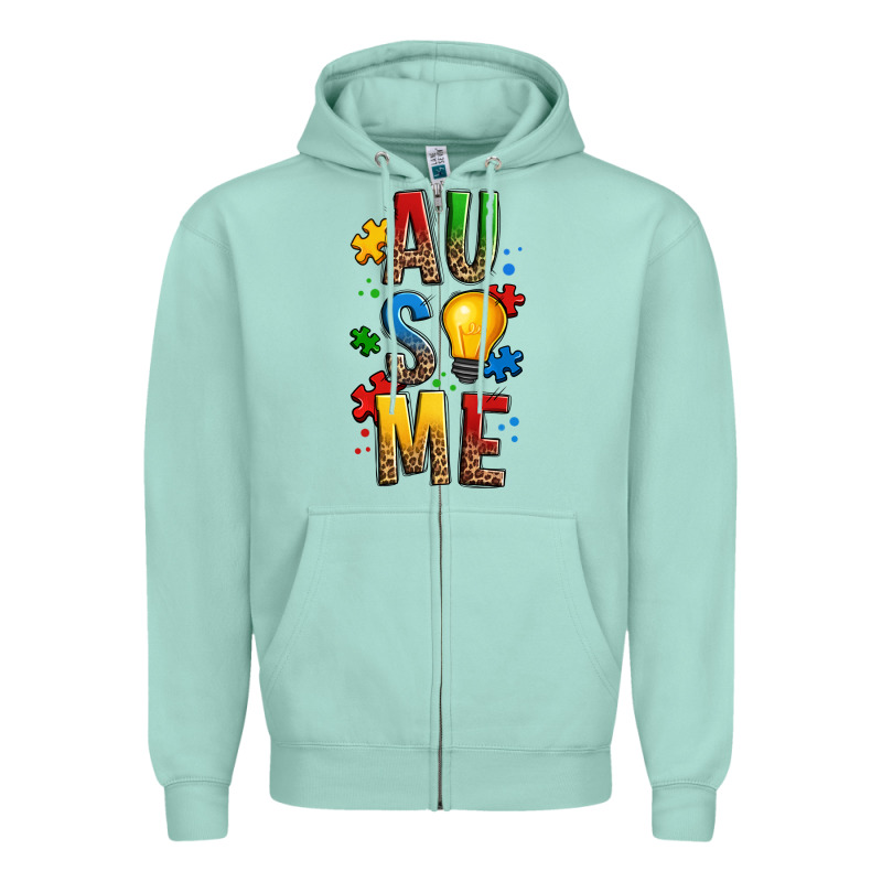 Ausome Autism Zipper Hoodie by OliviaCreatesArt | Teevron