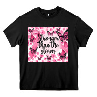 Black stronger than the storm Heavy Core Tee - MaliasSmallBusiness